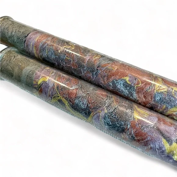 RARE 1925 Glass-Crystal Candle-Tapers Aristo Hemill Products NY Silk Thr… - Picture 6 of 7